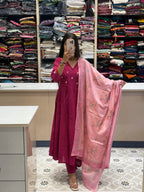 Anarkali Dress: 0123