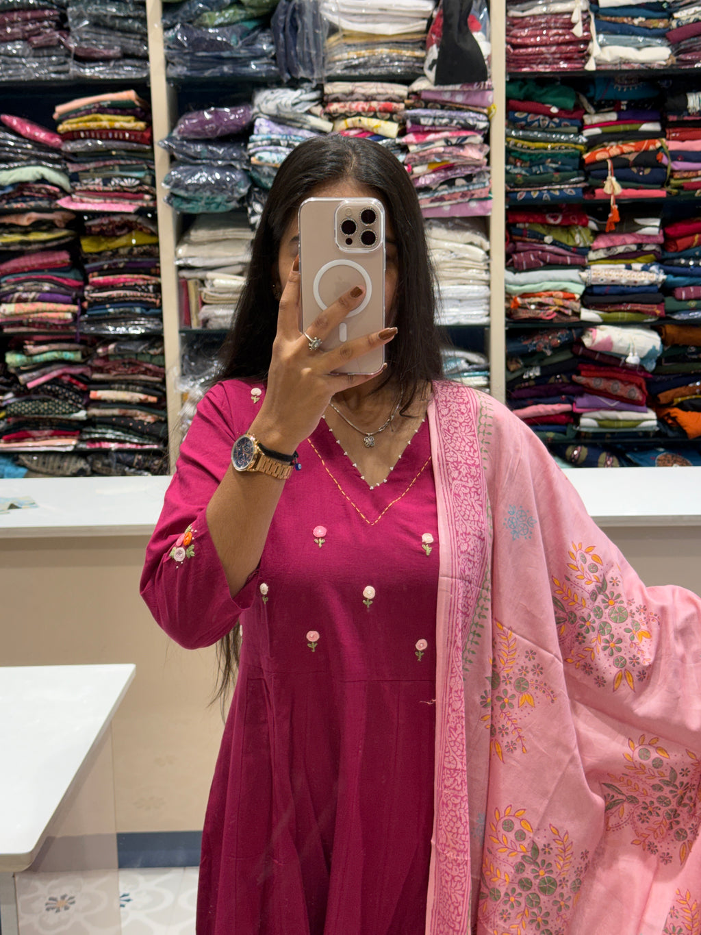 Anarkali Dress: 0123