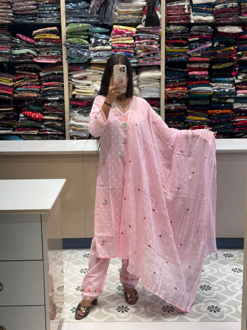 Jaipur Cotton Dress: 0124