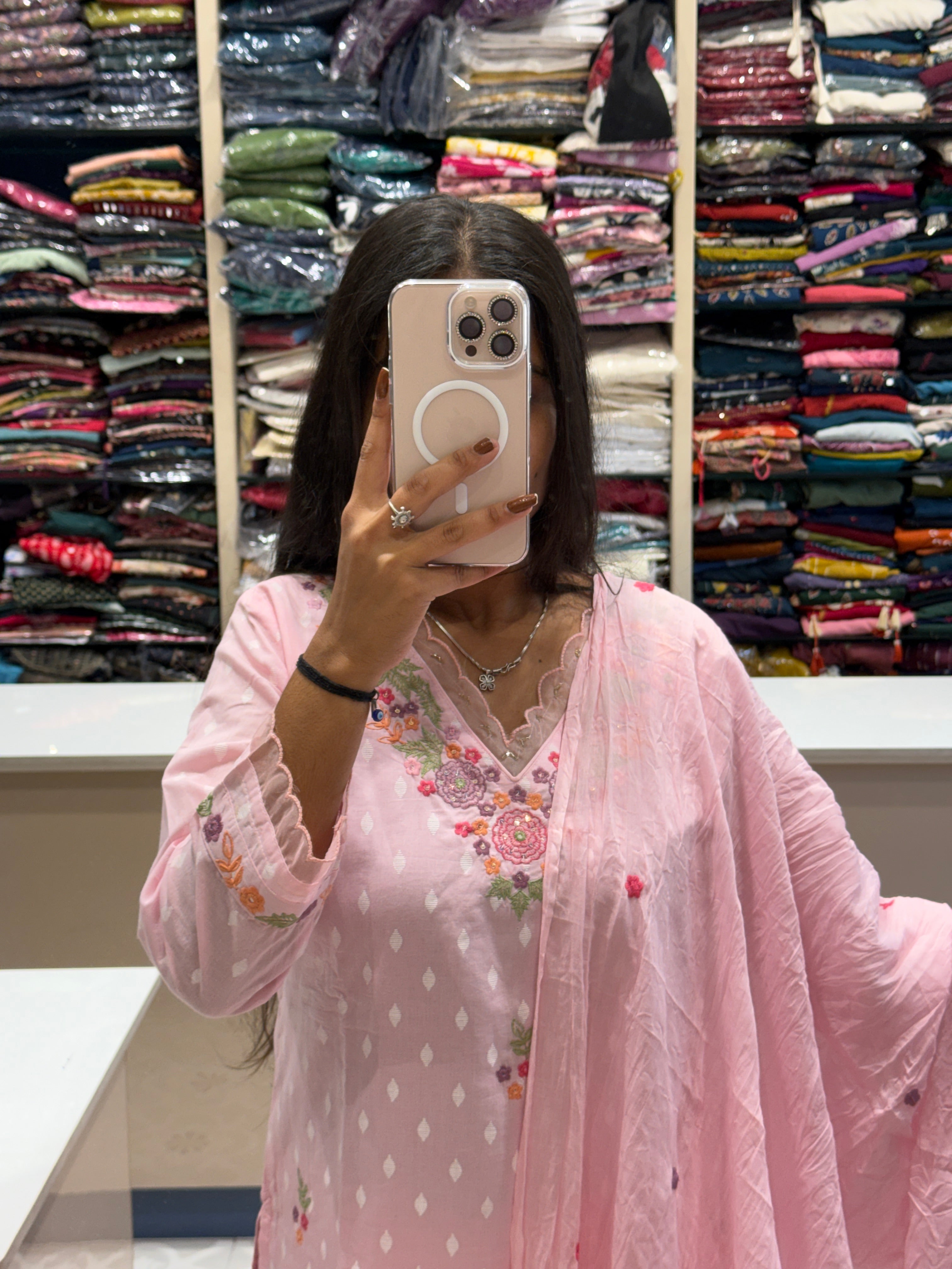 Jaipur Cotton Dress: 0124