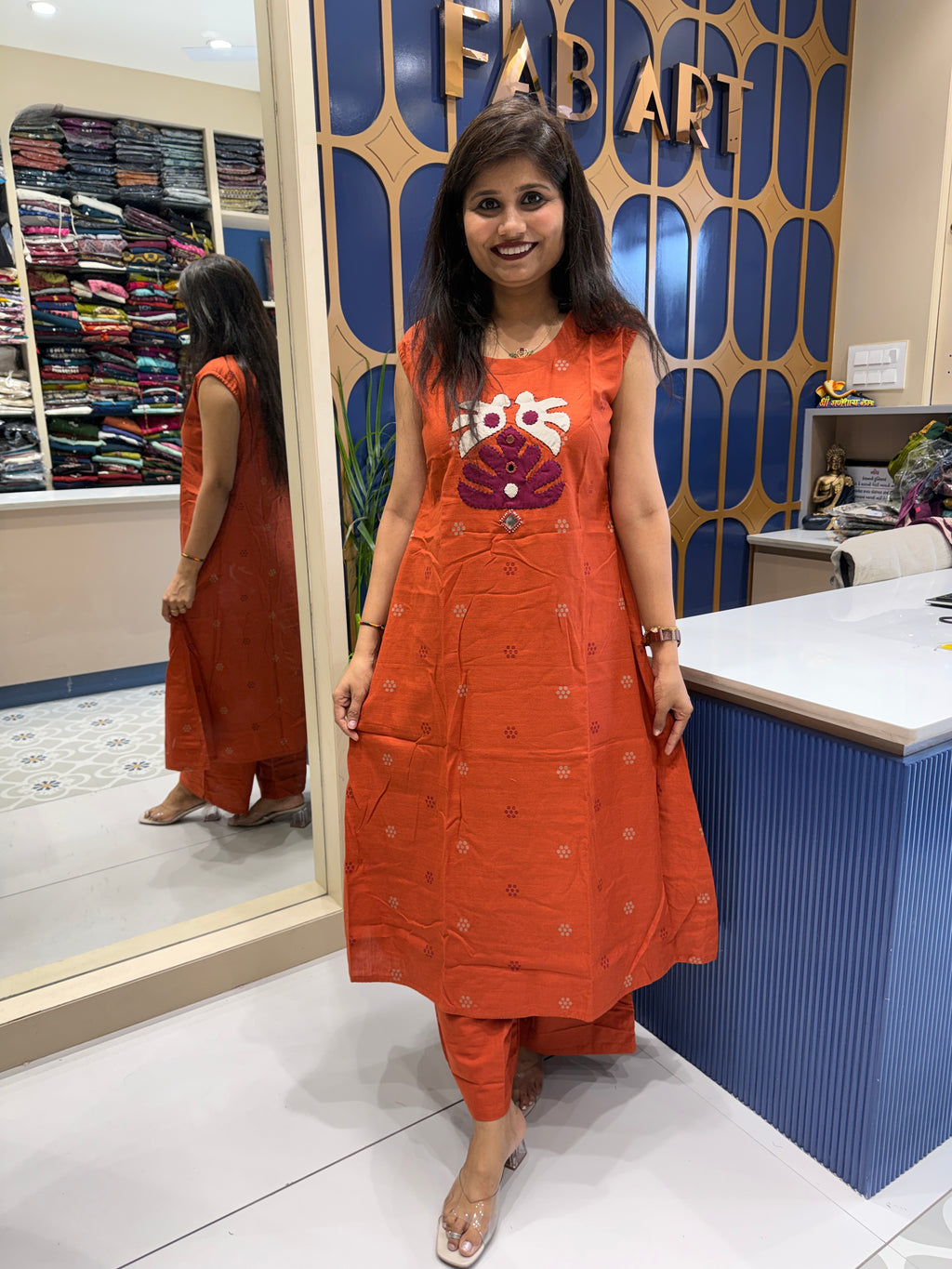 Jamdani Malai Cotton: 0133