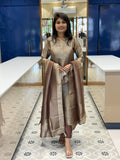 Kanjivaram Duppata Dress: 0121