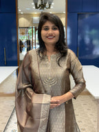 Kanjivaram Duppata Dress: 0121