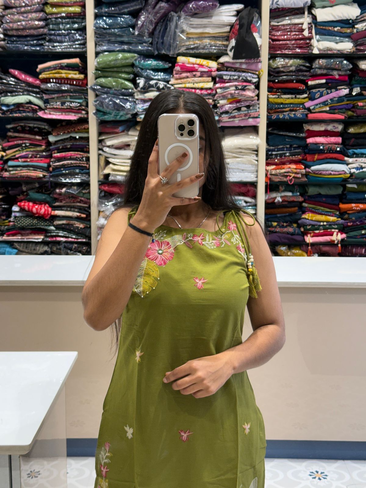 Floral Spaghetti Dress: 0122
