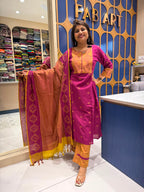 Jamdani Duppata Dress: 221