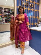 Jamdani Duppata Dress: 221