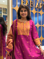 Jamdani Duppata Dress: 221