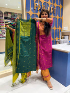 Jamdani Duppata Dress: 221